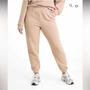 nuuds Beige Track Joggers